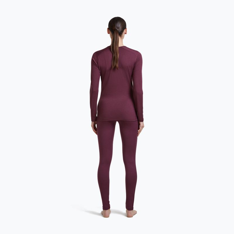 Damen-Funktionssweatshirt Icebreaker 200 Oasis Crewe Dark Berry 5