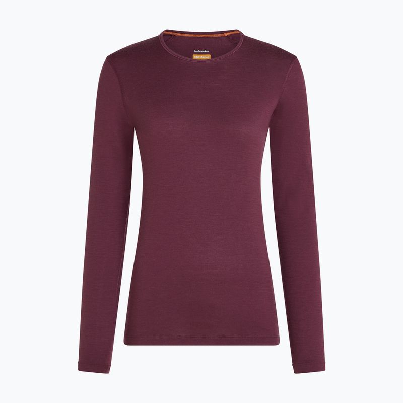 Damen-Funktionssweatshirt Icebreaker 200 Oasis Crewe Dark Berry 7