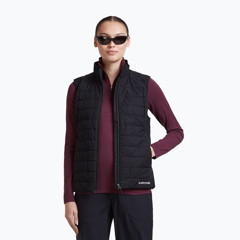 Damen-Funktionssweatshirt Icebreaker 200 Oasis LS Half Zip dark berry 7