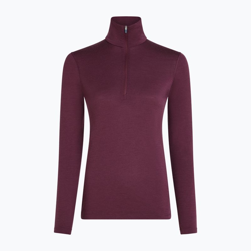 Damen-Funktionssweatshirt Icebreaker 200 Oasis LS Half Zip dark berry 8