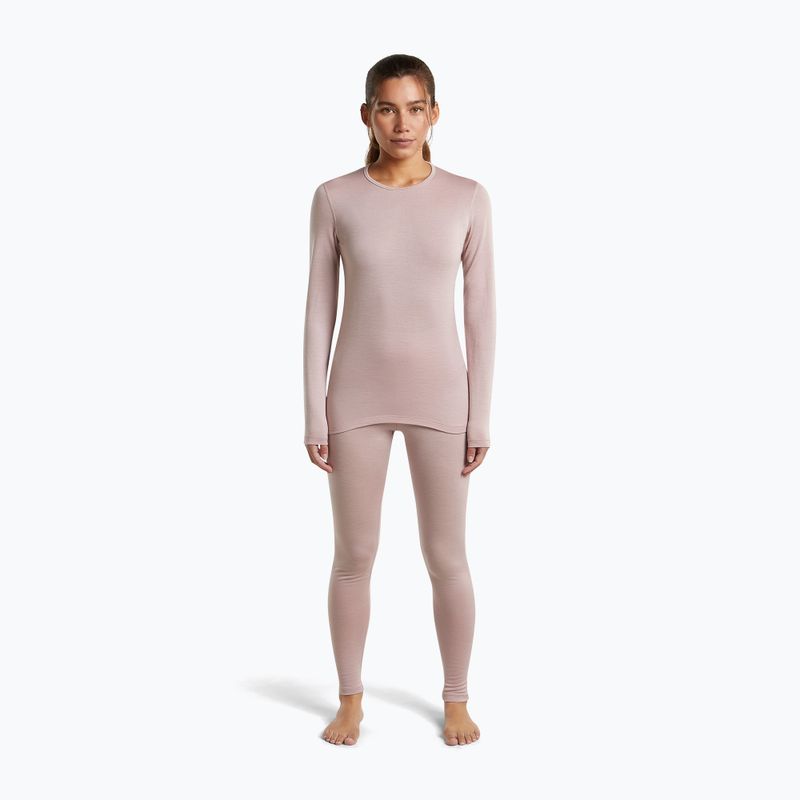 Damen-Funktionssweatshirt Icebreaker 260 Tech Crewe Pink Quartz 4