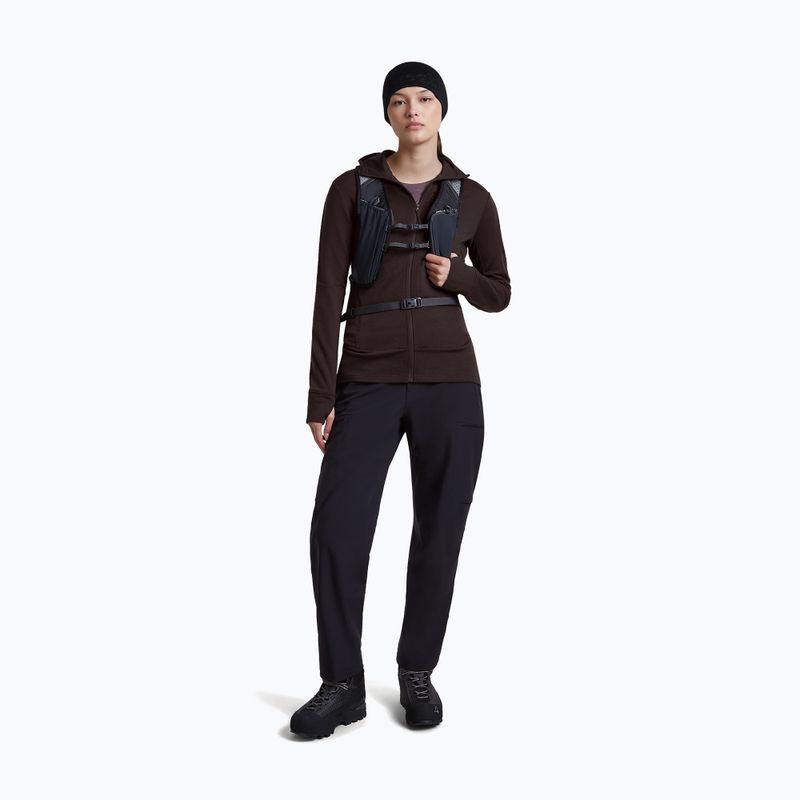 Damenpullover Icebreaker Merino 260 Quantum IV LS Zip Hoodie bittersweet 2
