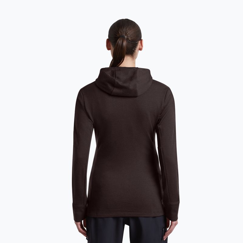 Damenpullover Icebreaker Merino 260 Quantum IV LS Zip Hoodie bittersweet 3