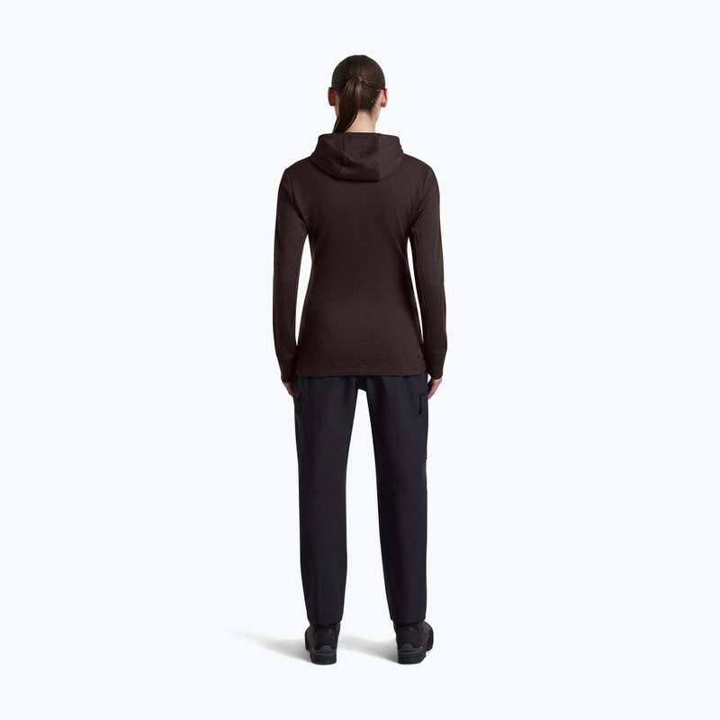 Damenpullover Icebreaker Merino 260 Quantum IV LS Zip Hoodie bittersweet 5