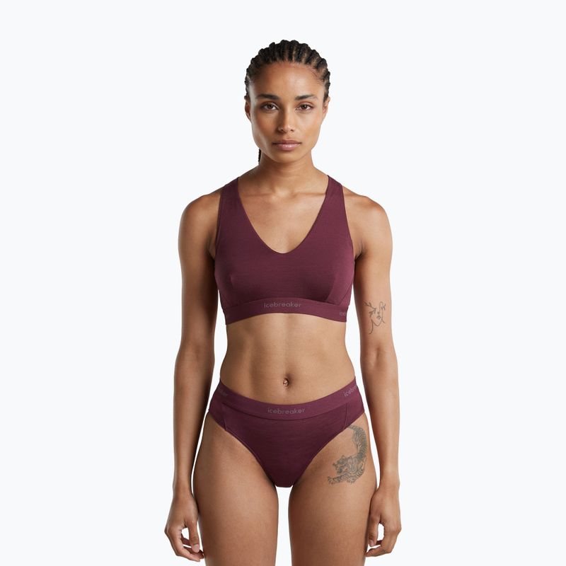 Thermo-BH icebreaker Merino 125 Cool-Lite Sprite Racerback dark berry 2