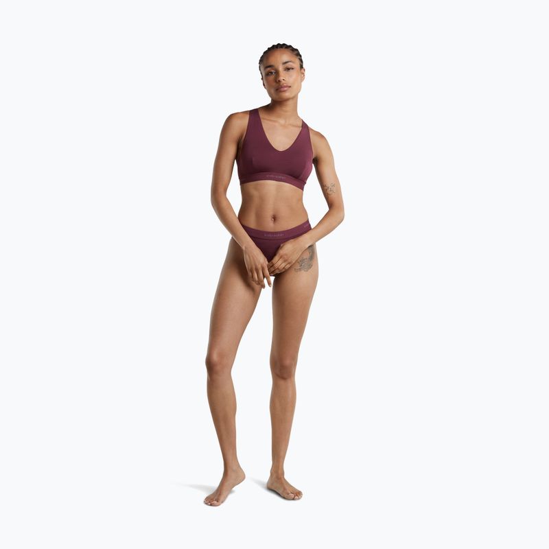 Thermo-BH icebreaker Merino 125 Cool-Lite Sprite Racerback dark berry 3