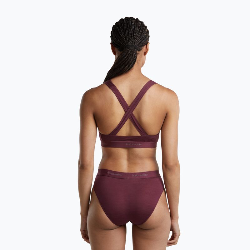 Thermo-BH icebreaker Merino 125 Cool-Lite Sprite Racerback dark berry 4