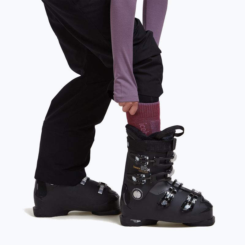 Damen Skisocken Icebreaker Merino Ski+ Ultralight OTC berry/grey plum/zinc blue 5