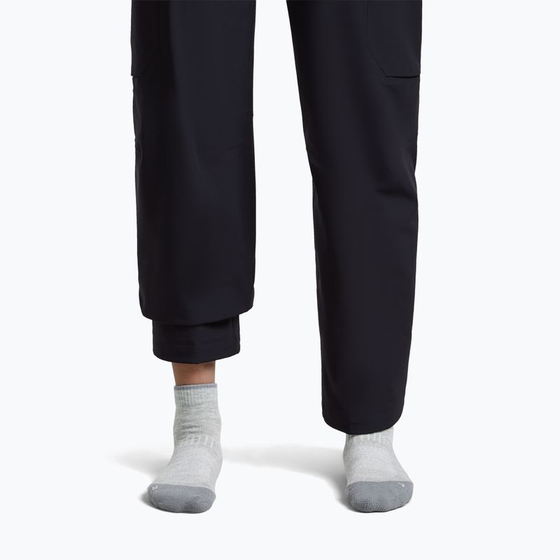 Damensocken Icebreaker Merino Hike+ Light Mini blizzard heather/alloy 3