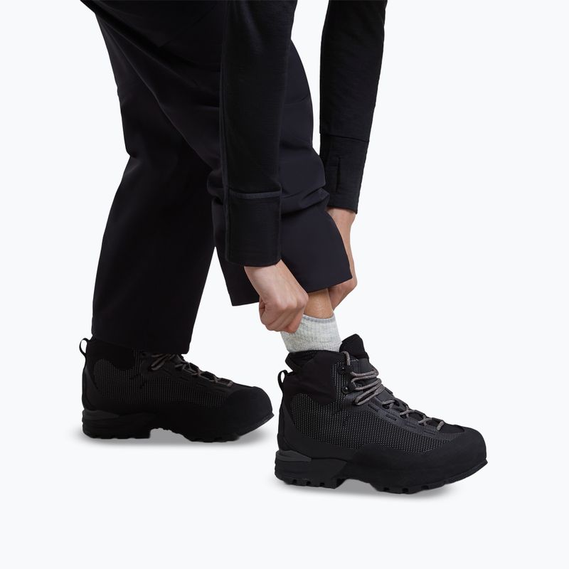 Damensocken Icebreaker Merino Hike+ Light Mini blizzard heather/alloy 5