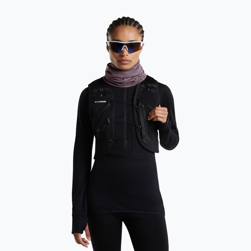 Multifunktionstuch icebreaker Flexi Chute grey plum 5