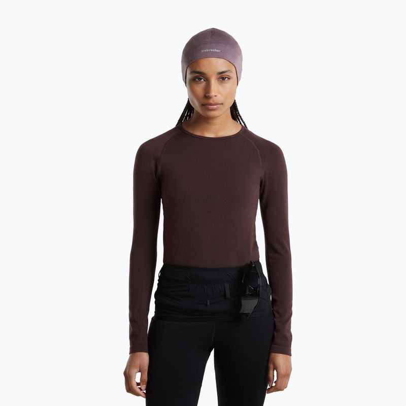 Wintermütze icebreaker Merino 200 Oasis Beanie grey plum 6