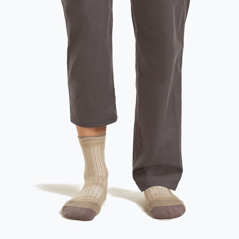 Damen Socken Icebreaker Merino Hike+ Ultralight Quarter pink quartz/porcini 3