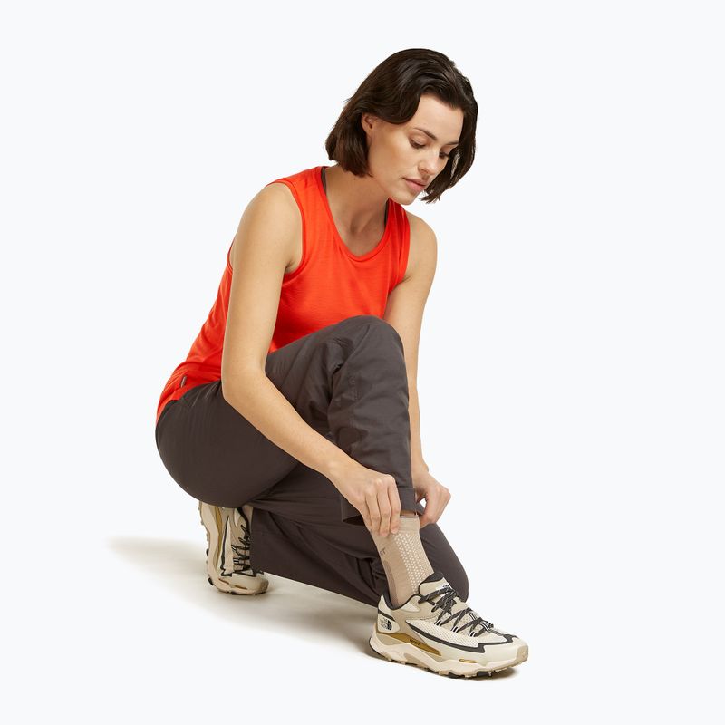 Damen Socken Icebreaker Merino Hike+ Ultralight Quarter pink quartz/porcini 5