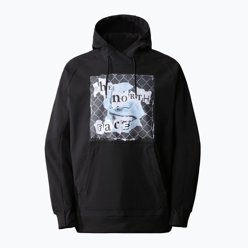Herren-Trekking-Sweatshirt The North Face Bedruckter Tekno Hoodie schwarz NF0A7ZUHKY41 10