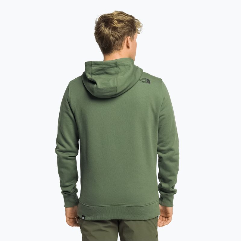 Herren-Trekking-Sweatshirt The North Face Simple Dome Hoodie grün NF0A7X1JNYC1 4