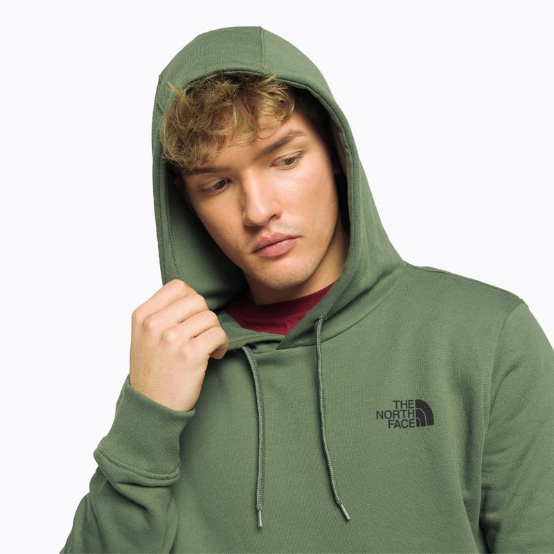 Herren-Trekking-Sweatshirt The North Face Simple Dome Hoodie grün NF0A7X1JNYC1 5