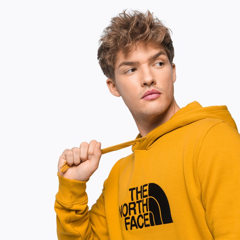 Herren-Trekking-Sweatshirt The North Face Drew Peak Pullover Hoodie gelb NF00AHJY76S1 6