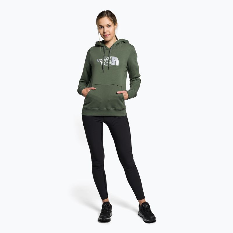 Damen-Trekking-Sweatshirt The North Face Drew Peak Pullover Hoodie grün NF0A55ECNYC1 2