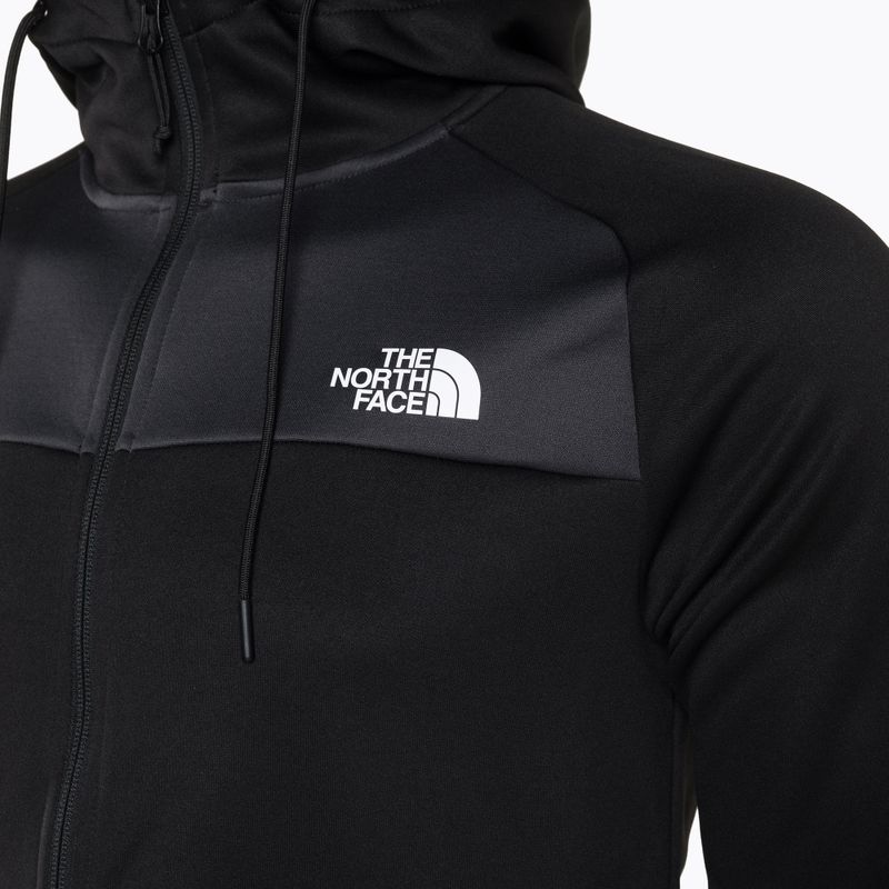 Herren trekking Sweatshirt The North Face Reaxion Fleece F/Z Hoodie schwarz-grau NFA7Z9OKT1 3
