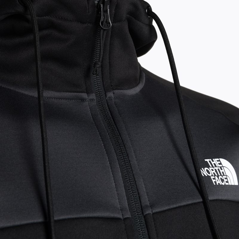 Herren trekking Sweatshirt The North Face Reaxion Fleece F/Z Hoodie schwarz-grau NFA7Z9OKT1 4