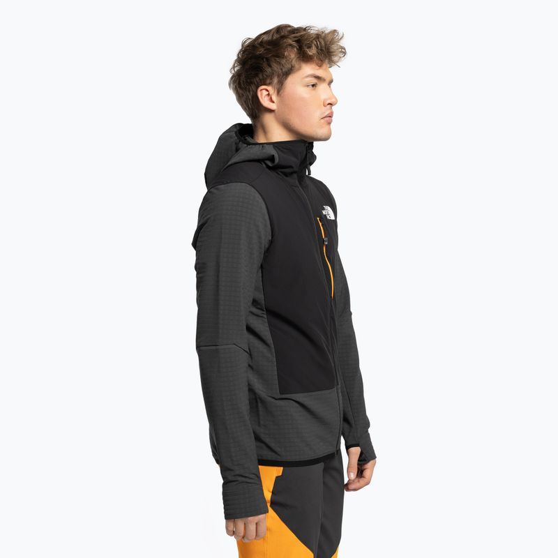 Herren The North Face Dawn Turn Hybrid Ventrix Midlayer grau NF0A7Z8QMN81 Ski Sweatshirt 3