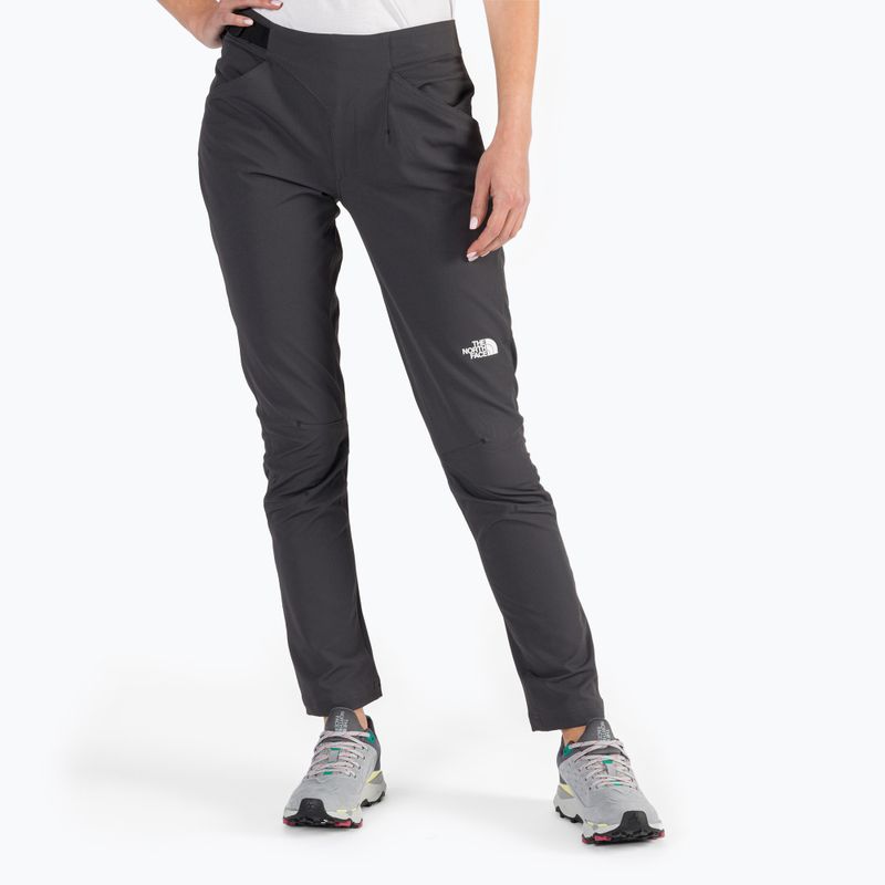 Damen-Trekkinghose The North Face AO Winter Slim Straight grau NF0A7Z8B0C51