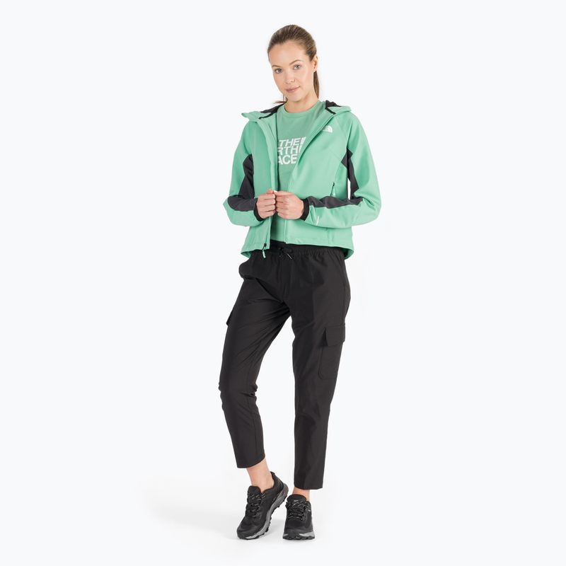 Damen Softshelljacke The North Face AO Softshell Hoodie grün NF0A7ZE990Q1 2