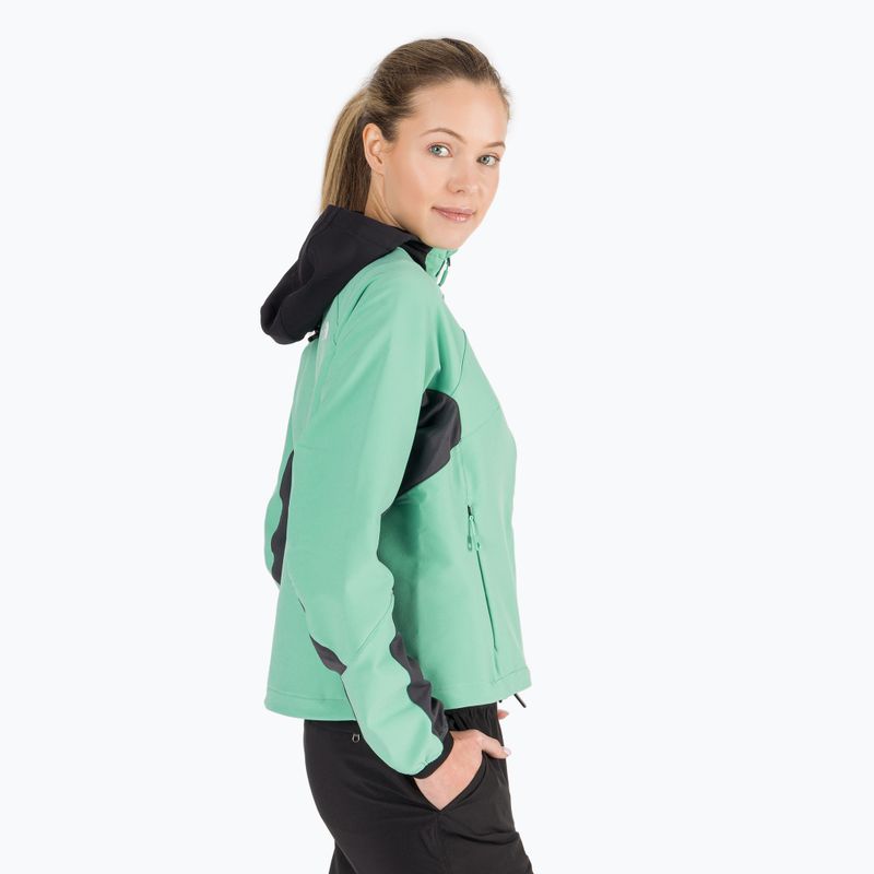 Damen Softshelljacke The North Face AO Softshell Hoodie grün NF0A7ZE990Q1 3