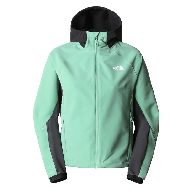 Damen Softshelljacke The North Face AO Softshell Hoodie grün NF0A7ZE990Q1 9