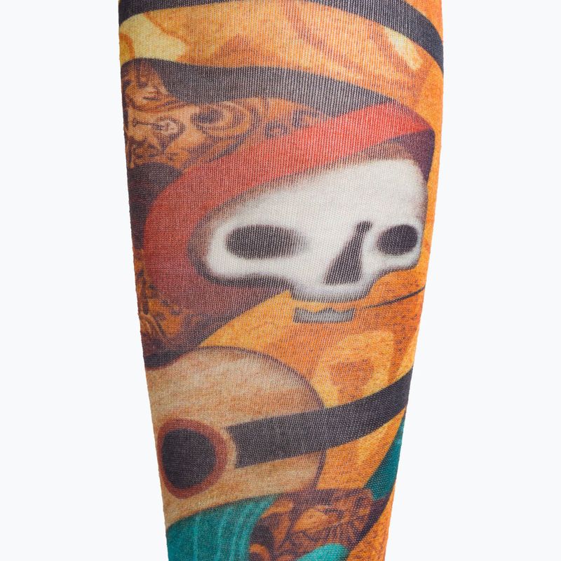 Herren Smartwool Ski Zero Cushion Speicher Steppdecke drucken OTC orange Socken SW001917150 3