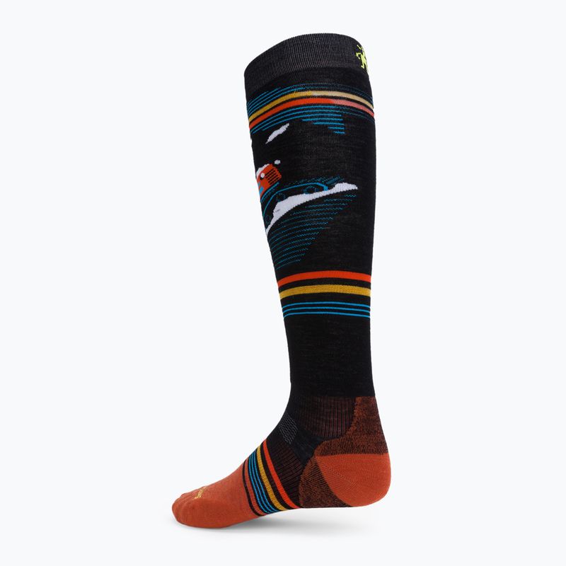 Herren Smartwool Snowboard Targeted Cushion Piste Machine OTC schwarz SW001922 Snowboardsocken 2