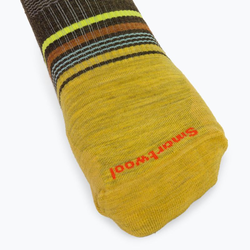 Herren Smartwool Snowboard Targeted Cushion Piste Machine OTC grün SW001922 Snowboardsocken 5