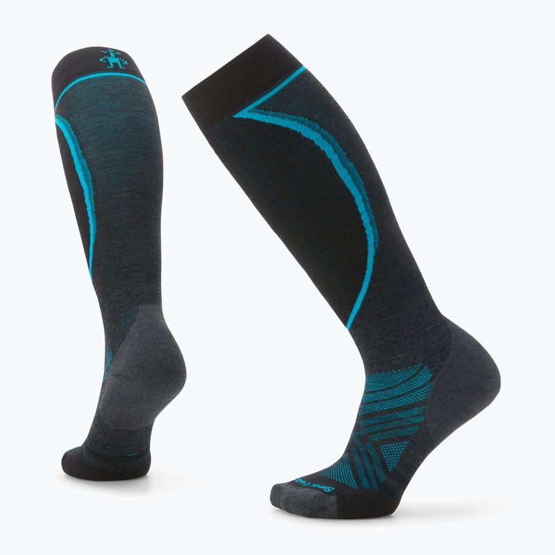 Skisocken Damen Smartwool Ski Targeted Cushion OTC charcoal