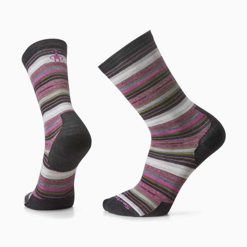 Smartwool Everyday Margarita Crew Trekkingsocken schwarz