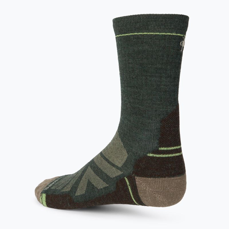 Smartwool Hike Light Cushion Crew grün Trekkingsocken SW001614G51 2