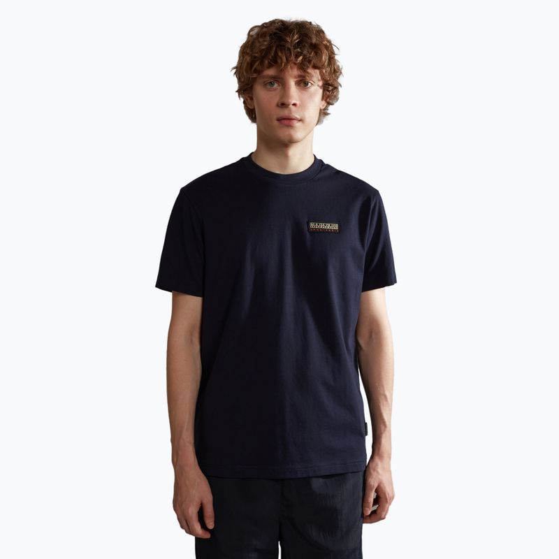 Herren Napapijri S-Iaato blu marine T-shirt