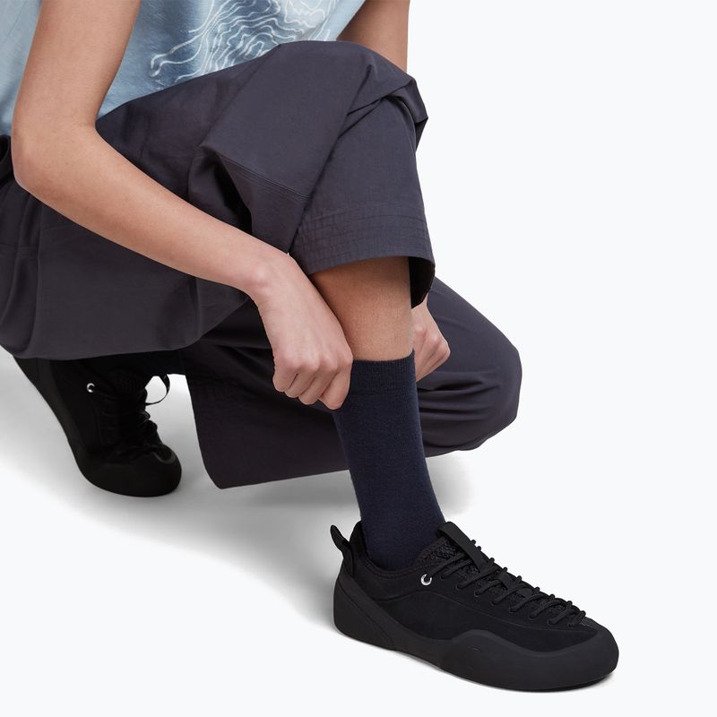 Damensocken Icebreaker Lifestyle Fine Gauge Crew midnight navy/dark loden 5