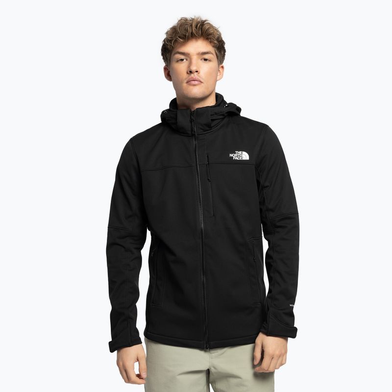 Softshelljacke Herren The North Face Diablo Softshell Detachable Hood schwarz NFA7ZFSKX71
