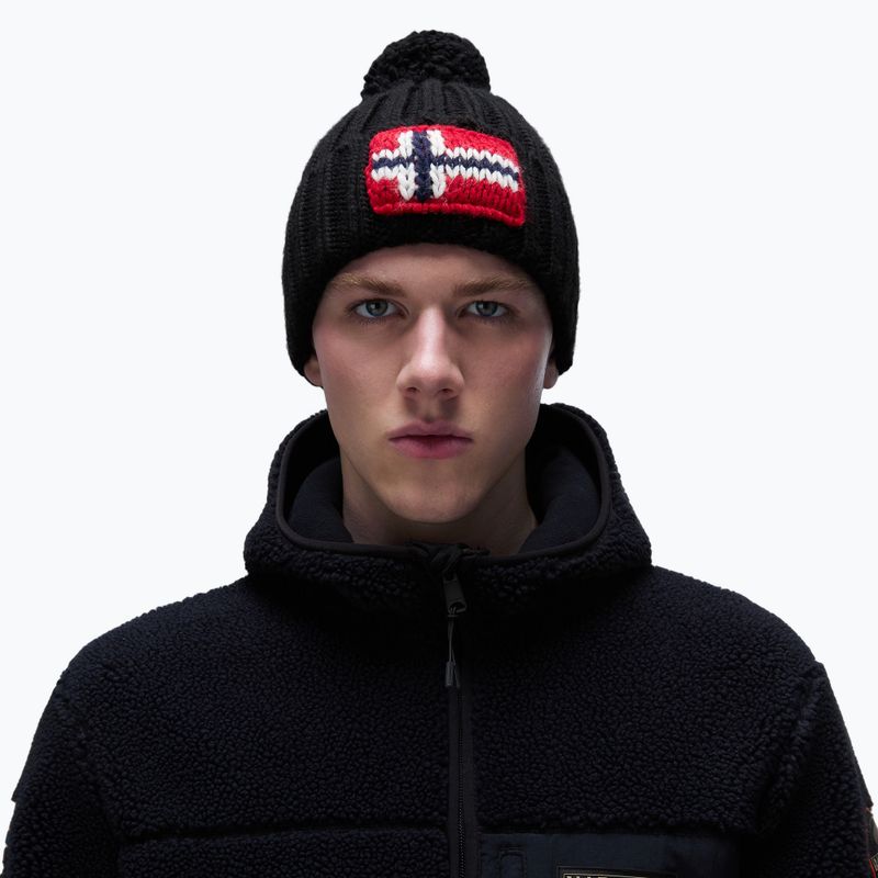 Wintermütze Herren Napapijri Semiury 5 black 4