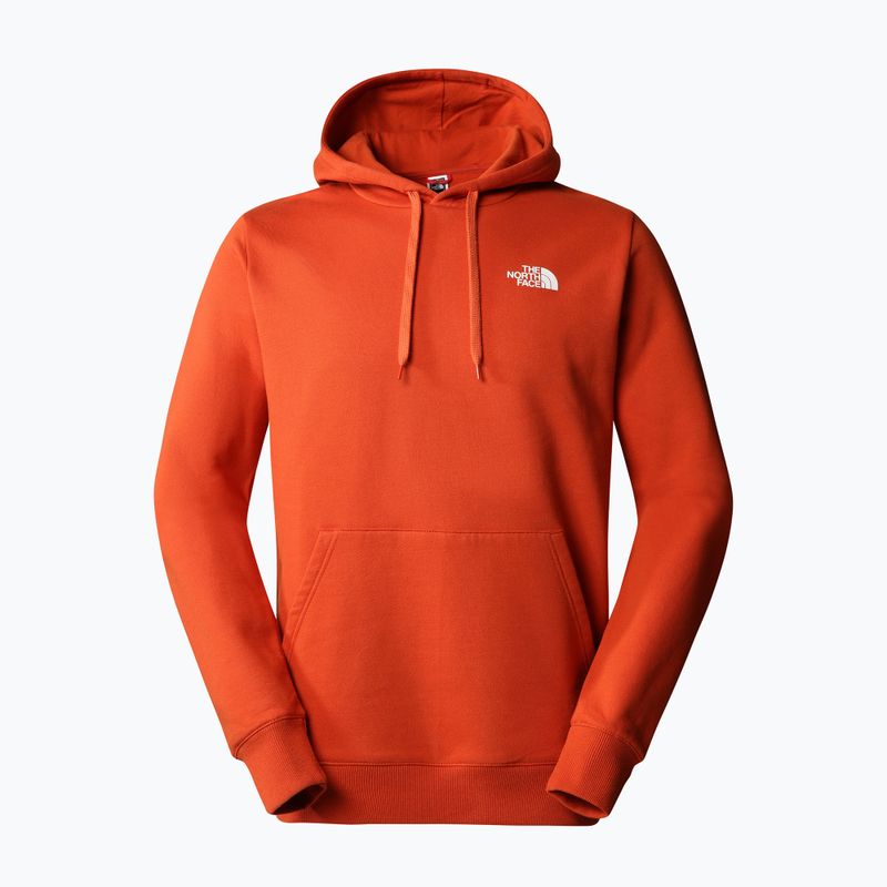 Herren-Trekking-Sweatshirt The North Face Outdoor Graphic Hoodie Hellorange NF0A827ILV41