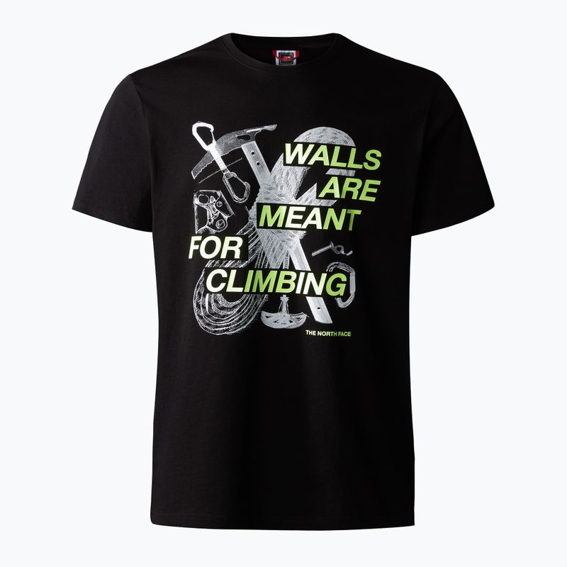 Herren-Trekking-T-Shirt The North Face Outdoor Graphic SS schwarz NF0A827J 5