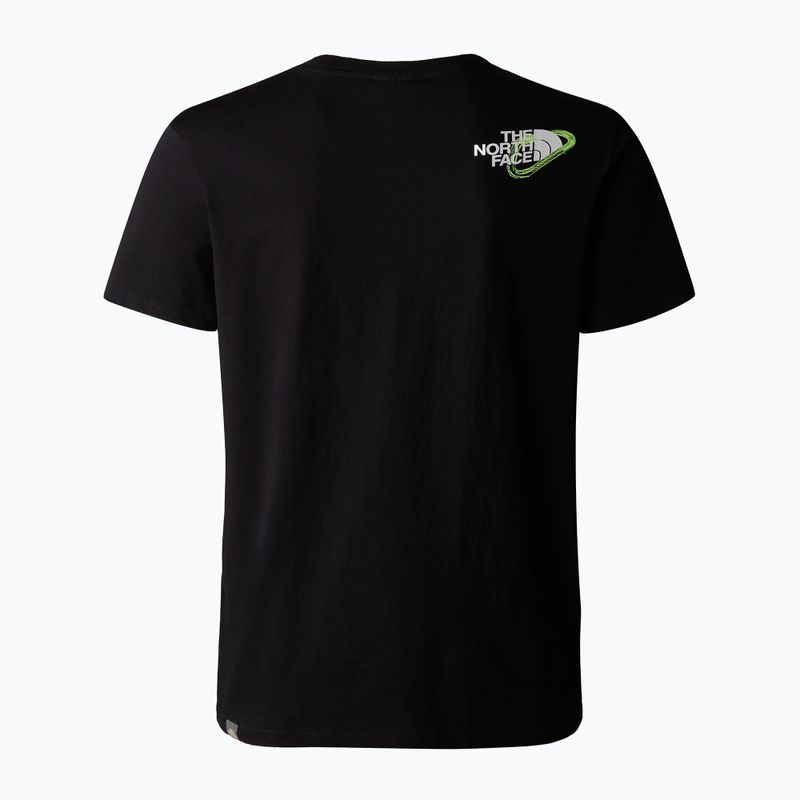 Herren-Trekking-T-Shirt The North Face Outdoor Graphic SS schwarz NF0A827J 6
