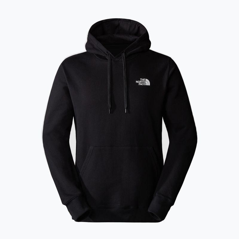 Herren-Trekking-Sweatshirt The North Face Outdoor Graphic Hoodie Hellschwarz NF0A827IJK31 4
