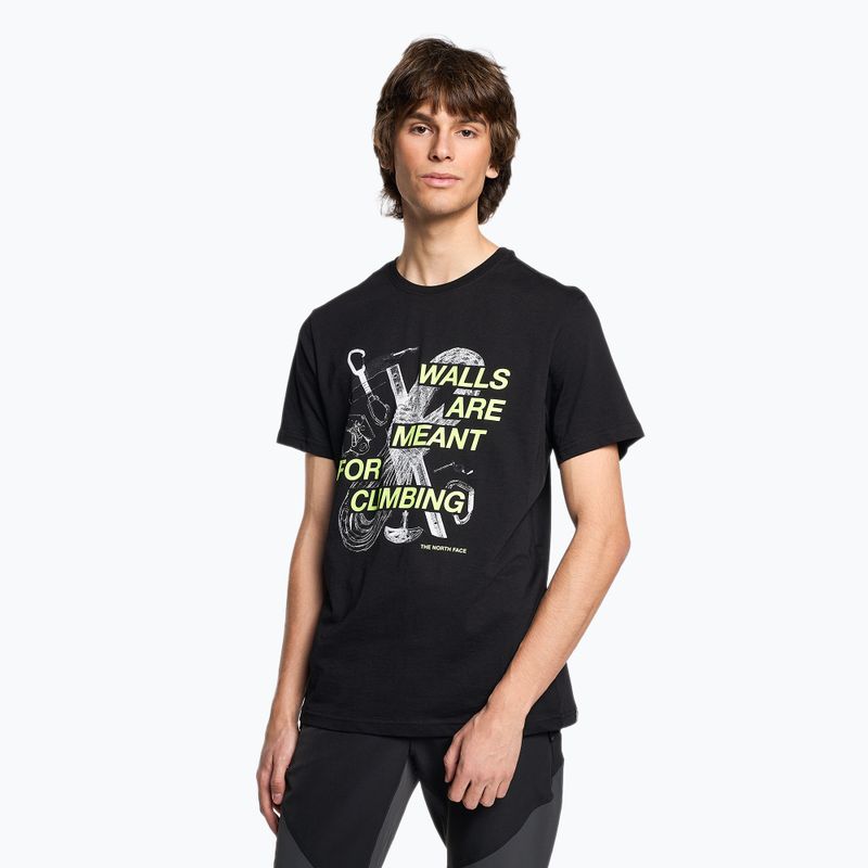 Herren-Trekking-T-Shirt The North Face Outdoor Graphic SS schwarz NF0A827J
