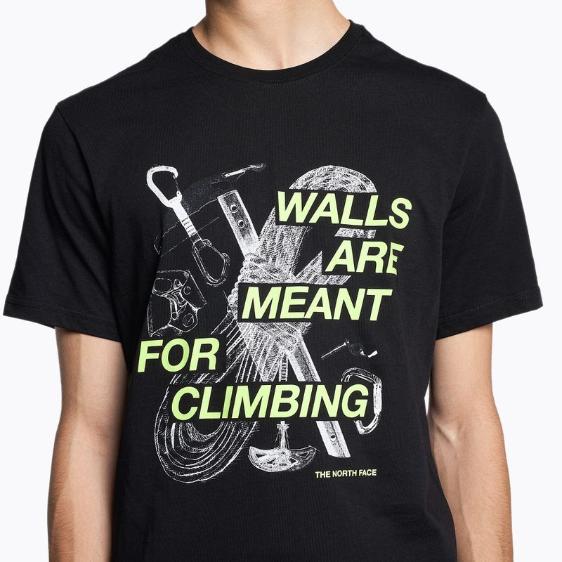 Herren-Trekking-T-Shirt The North Face Outdoor Graphic SS schwarz NF0A827J 3