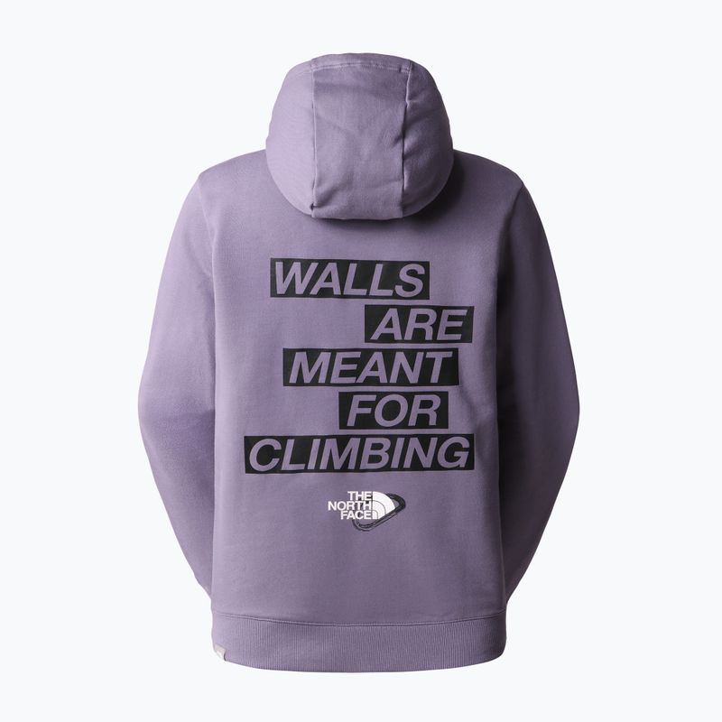 Damen-Trekking-Sweatshirt The North Face Outdoor Graphic Hoodie Helllila NF0A827LN141 2