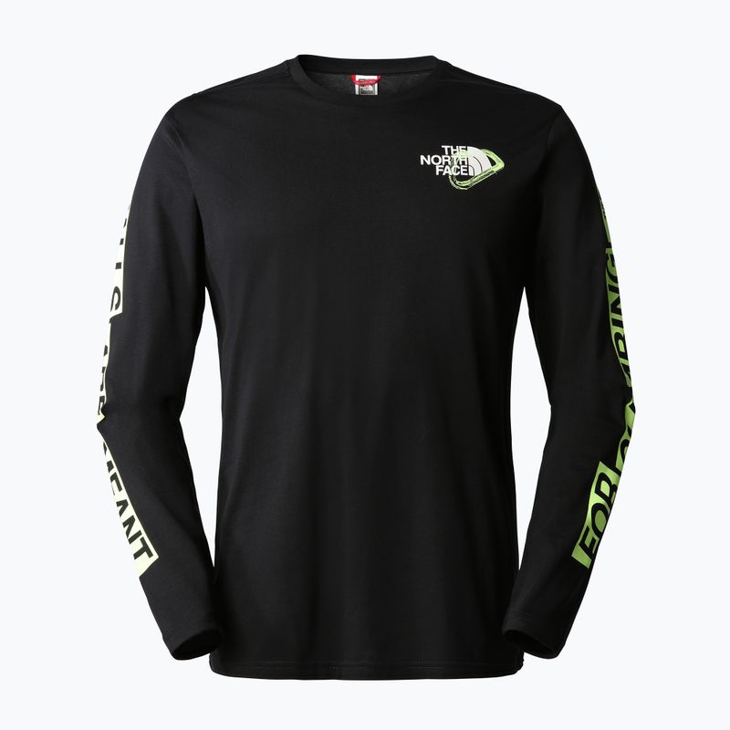 Herren-Trekking-T-Shirt The North Face Outdoor Graphic LS schwarz NF0A827K