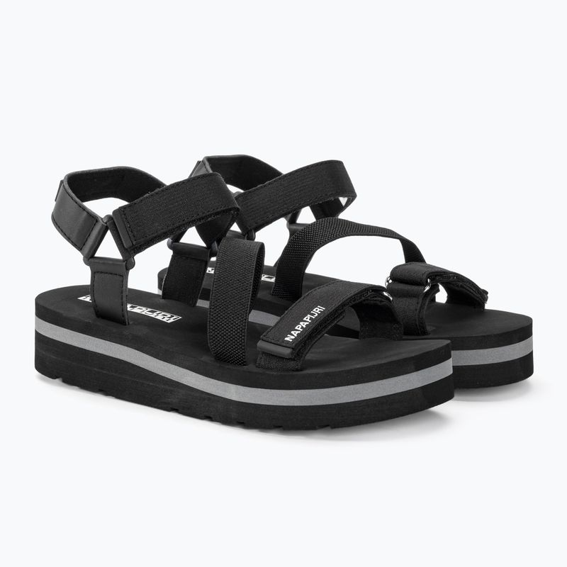 Napapijri Damen Sandalen NP0A4HKV schwarz 4