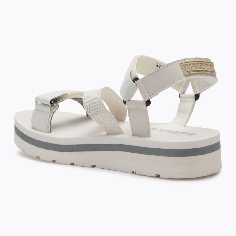 Napapijri Damen Sandalen NP0A4HKVCO hell weiß 3